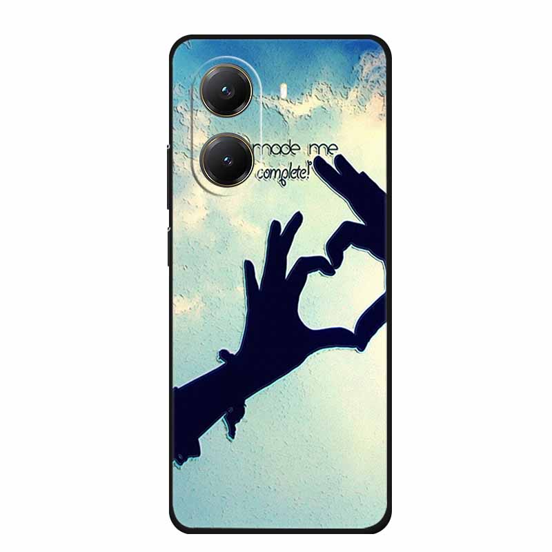 For Xiaomi POCO X7 Pro Case X7Pro 3D Relief Emboss Flowers Black Silicone Soft Back Cover Case For Redmi Turbo 4 Case Turbo4 Bag