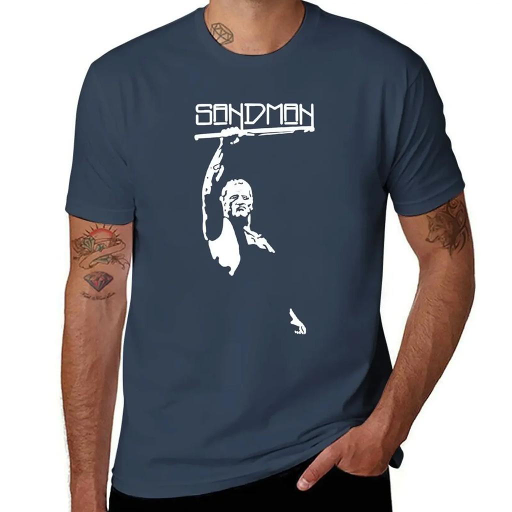 Sandman ECW Sand Man T-Shirt t-shirt vintage figure anime magliette da allenamento per uomo