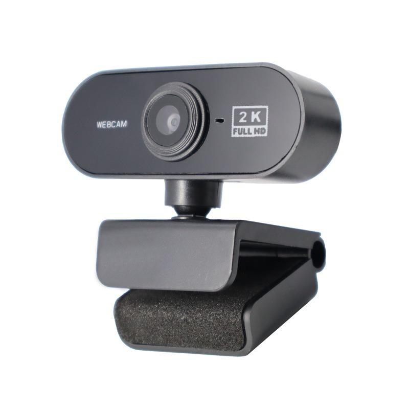 HD 1080P 2K USB Webcam for Desktop or Laptop: Ideal for Live Broadcasts and Online Classes