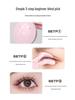 Smart USB Rechargeable Heated Eyelash Curler with Frameless Design for Long-Lasting Curl and Temperature Control