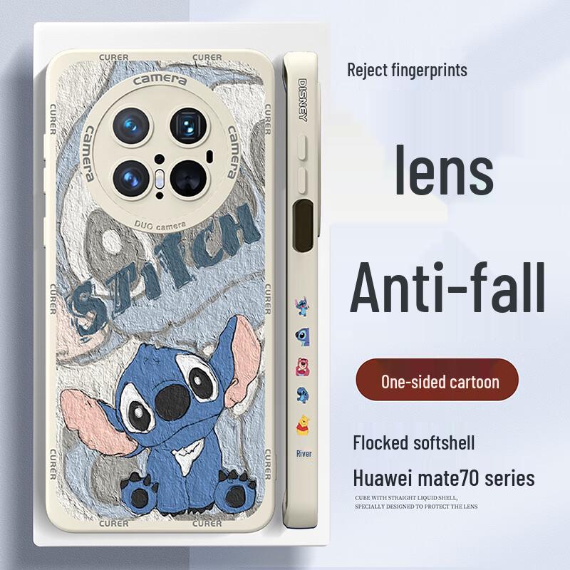 Huawei Mate Series Cartoon Full-Lens Protection Phone Case
