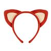 Animal Ear Headband for Women GIrl Face Washing Plush Hairband Styling Accessory Cosplay Party Hairhoop for Theme Event and Stage Performances