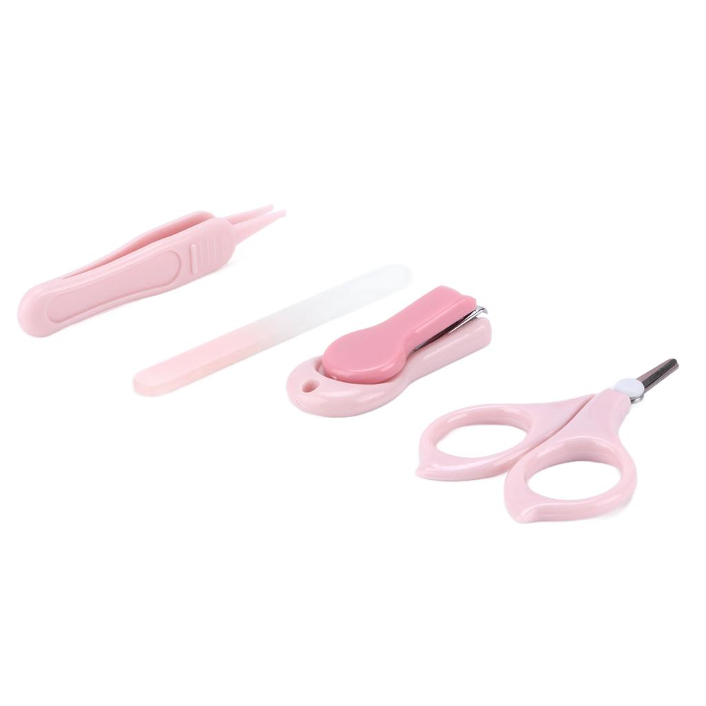 Zestaw Obcinaczek do Paznokci Kształt Kreskówkowy Stal Nierdzewna Dziecięcy Trymer do Paznokci z Pęsetą Pilnik do Paznokci Przechowywanie