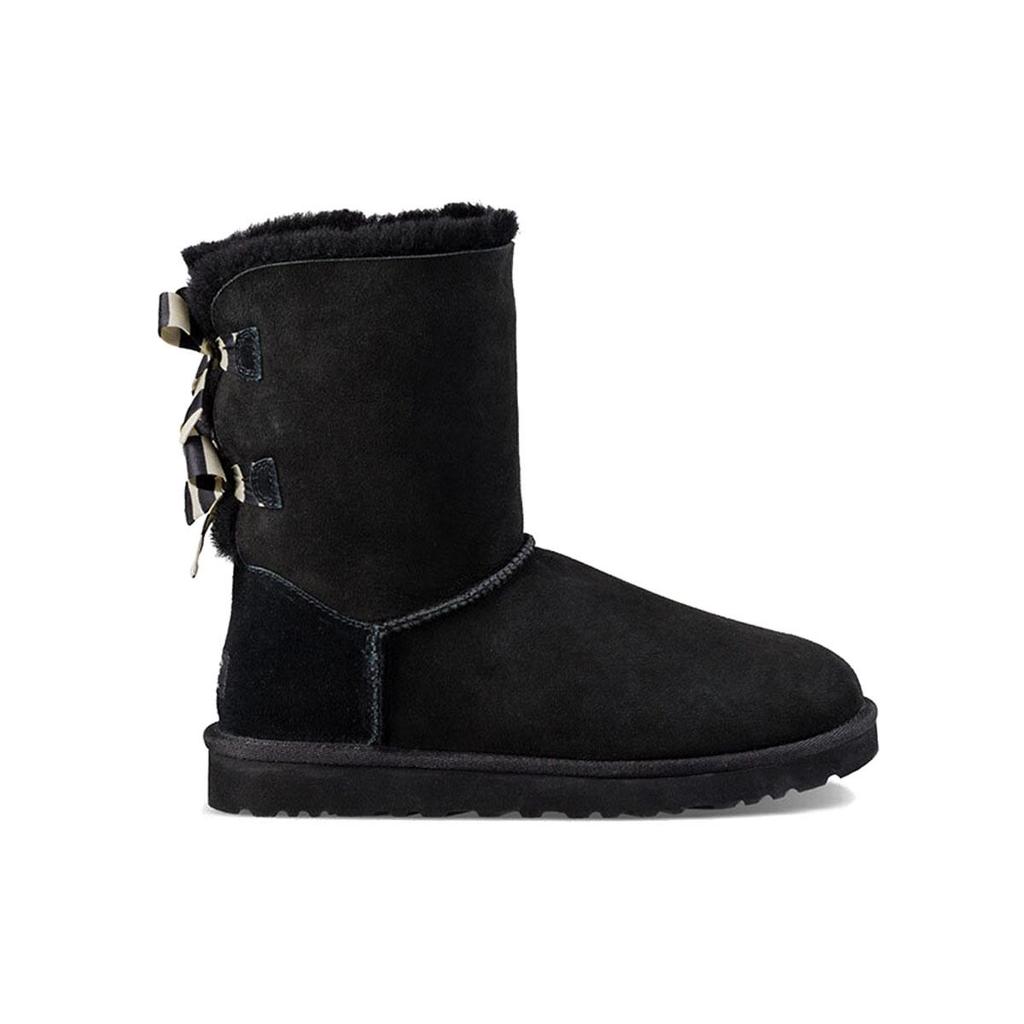 UGG Bailey Bow Stripe Women's 1090941-BLK