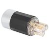 Monosaudio Pure Copper 24K Gold Plated Power Plug HIFI Audio Power Connector Plug 100‑250V