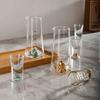 Luxury Crystal Wine Glass Bullet-Shaped Spirits Glasses Home Jinshan Liquor Cups with Creative Dividers for Enhanced Wine