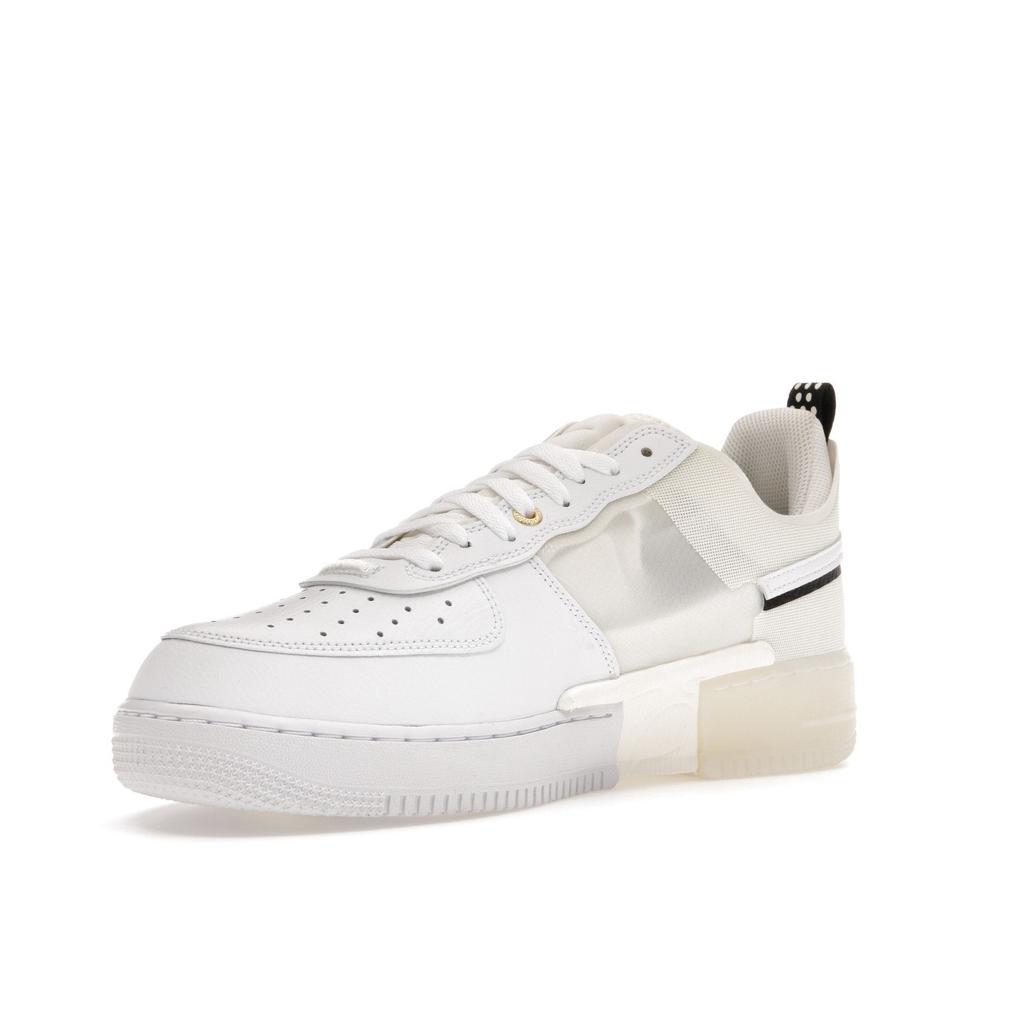 Nike Air Force 1 React 40th Anniversary Men Sneakers White Sail Black DQ7669-100