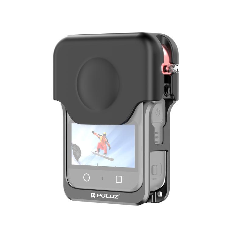 

For DJI Osmo 360 PULUZ Aluminum Alloy Protective Cage Expansion Frame with Lens Cover (Black) чёрный