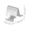 10 Stück Premium Metallschrankregal-Clips Schwerlast-Regalstütze für Aktenschränke Bücherregale Küchenregale Robust