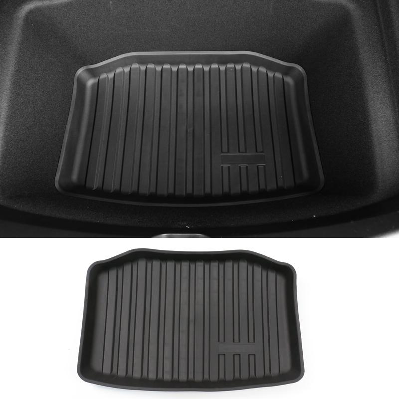 For Tesla Model Y 3 TPE Trunk Mat Rear Front Rear Trunk Floor Cushions Frunk Storage Box Protector Pads Cargo Tray Accessories