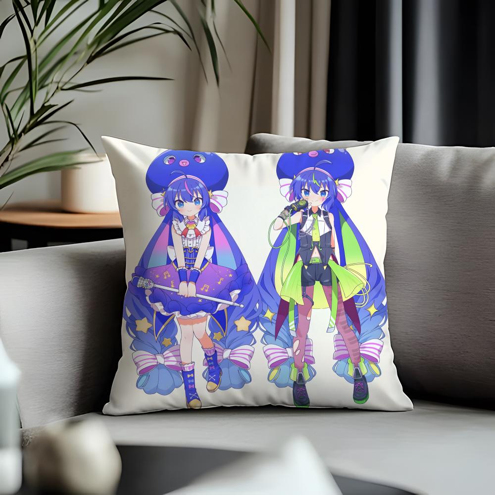 Trending OOtomachi Unaful Cushion Cover Antidustmite Pillowcase Invisible Zipper Silky Short Plush Sofa Cushion Cover