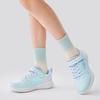 Skechers Girls Comfortable Versatile Classic Cute Dopamine Non-Slip Durable Low-Top Casual Shoes Kids sneaker Blue Pink 303852L-LBPK
