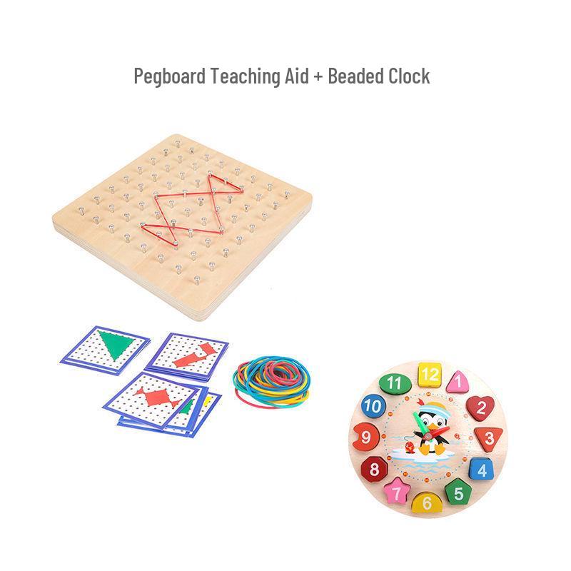 Montessori Math Puzzle Wooden Toy for Kindergarten and Senior Class