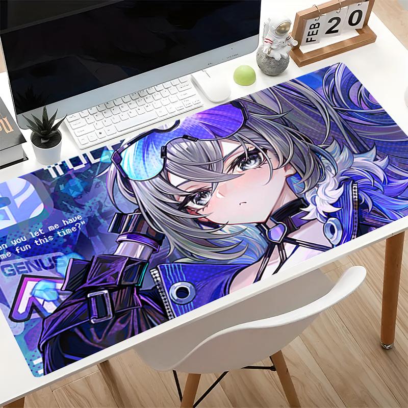 Cool Anime Mouse Pad Professional Gamer Keyboard Mat Non Slip Gaming Extended Table pad Office Laptop HD Print E-sports Mousepad
