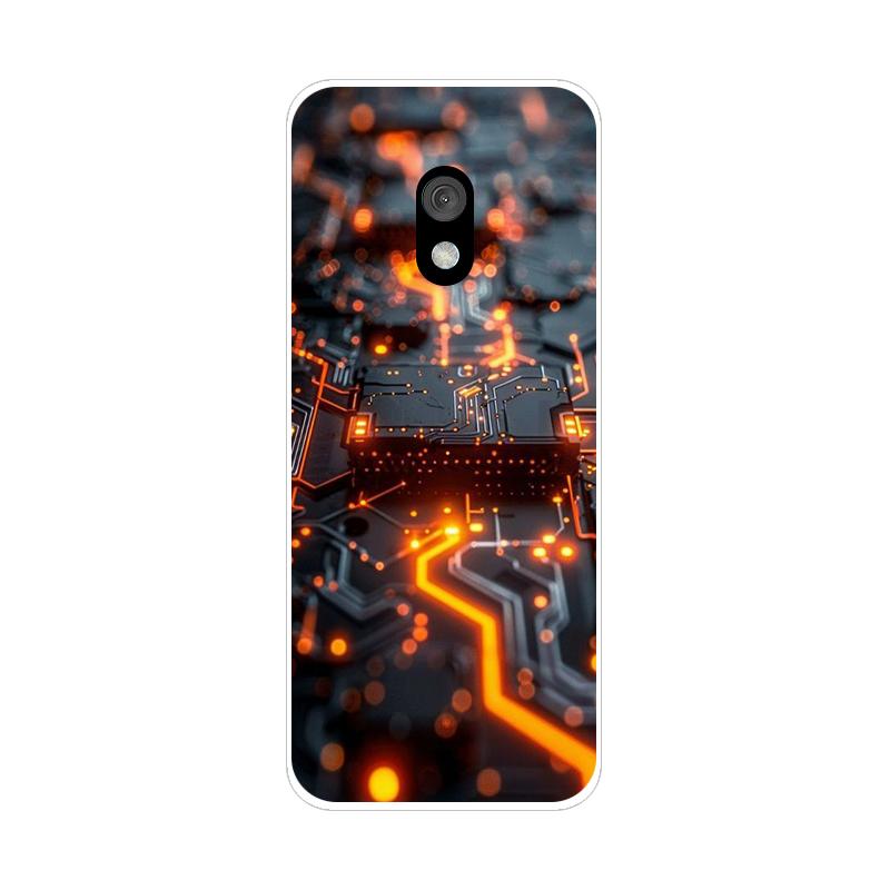 Bumper For Nokia 215 4G 2024 Clear Case Cute Painted Phone Silicon Back Cover For Nokia 235 220 2024 105 2021 Cases Clear Bumper