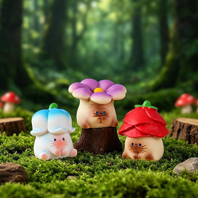 Neue Cartoon Fadcute Katze Pai Serie Harzfigur Ornament Premium-Textur Feiertags-Hausdekoration Modellspielzeug Überraschungsgeschenke