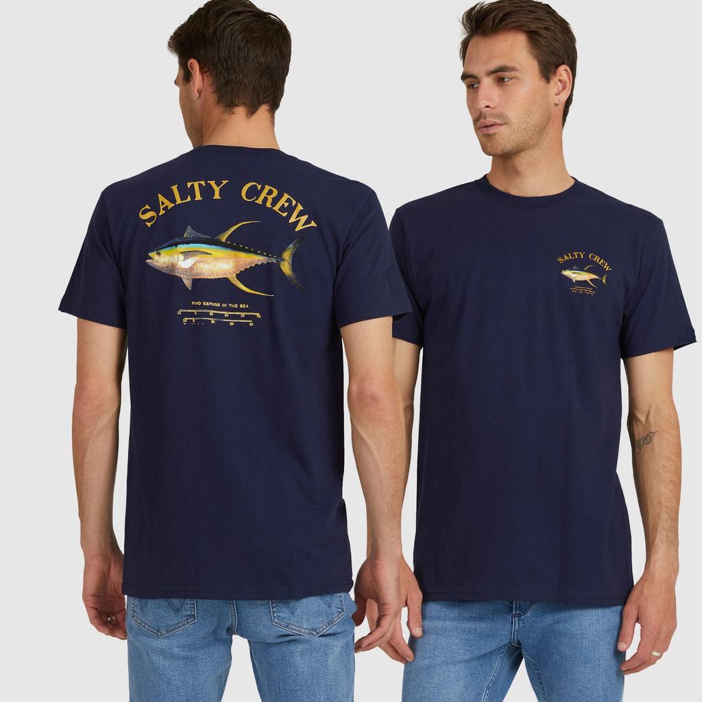 2024 Men Yellowfin Tuna Fishing Fisherman Angler Gift T Shirt. Short Sleeve 100% Cotton Casual T-shirts Loose Top S-4XL