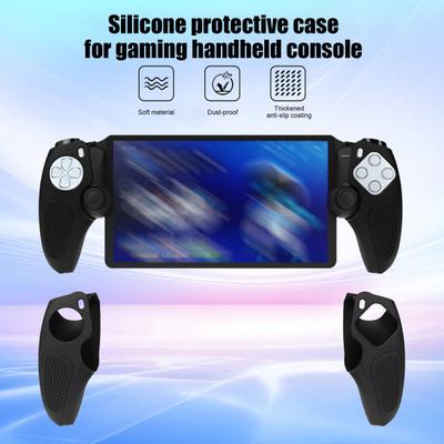 1 Para Osłony Kontrolera Silikonowa Dzielona Ochronna Nakładka Skórka Kontrolera dla PS5 Miękki Etui na Konsolę do Gier Ręczną dla PlayStation Portal