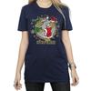 Tom And Jerry Womens/Ladies Christmas Surprise Cotton Boyfriend T-Shirt