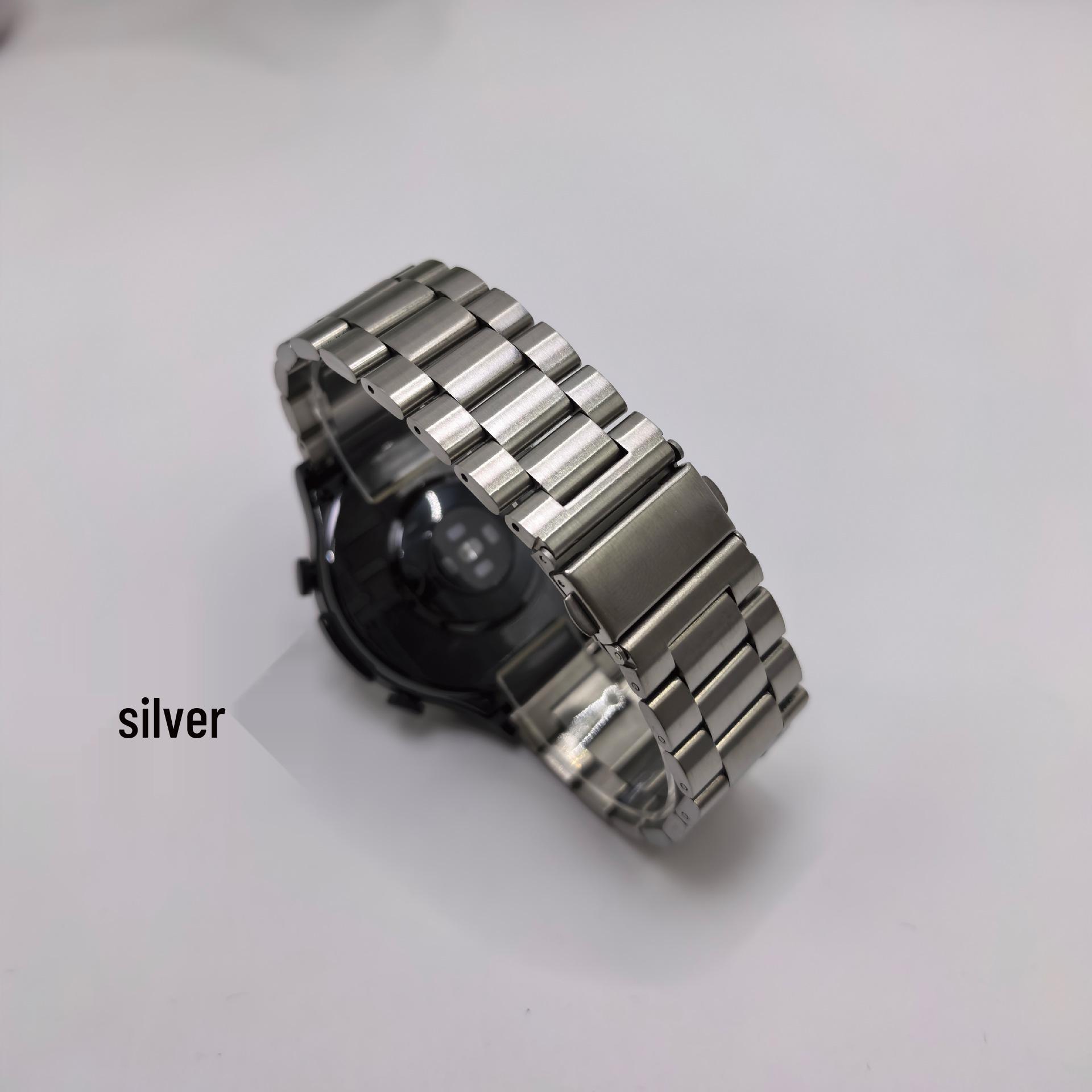 

Compatible Stainless Steel Watch Band for Apple Watch S10 & Huawei GT5 22mm