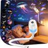 Starry Sky Light Evolution HD Starry Sky Home Planetarium Projection Night Light USB Powered Mini Projector Light 360 Degree Angle Adjustment 13