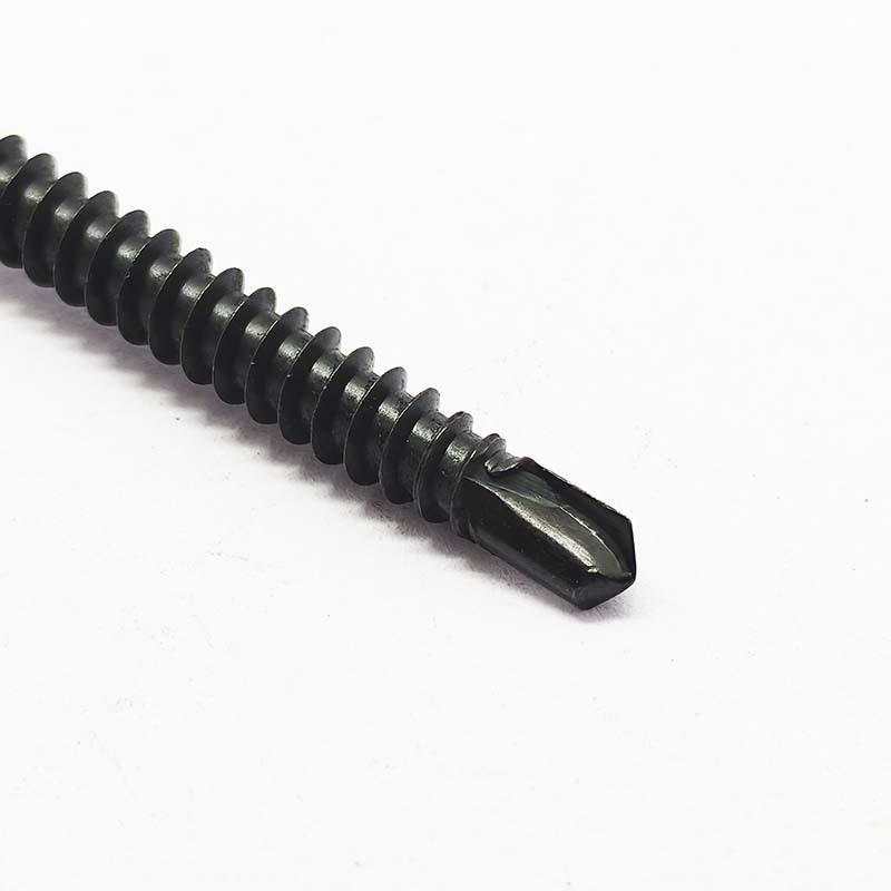 Black M4.2 410 Stainless Steel Hex Head Self-Drilling Screw for Color Steel Tile