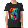 Rainbow Chihuahua Mom Unisex Cotton T Shirt, Premium Cotton Graphic, Durable, Casual Fashion. Funny Chihuahua With Sunglasses Print,Perfect Gift For D