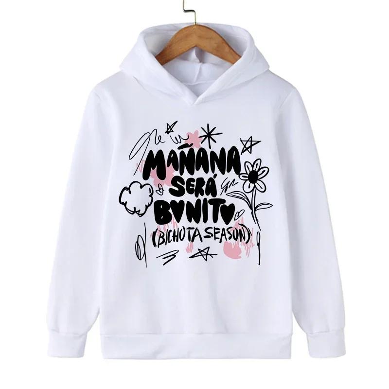New Fun Children's Hoodie Manana Sera Bonito Karol G Bichet Children's Sportswear Children's Clothing Hoodie Girls' Top Sportswear