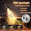 Mini Holofote LED 3W para Aquário Lâmpada com Clipe Estilo Sul-Americano Luz para Aquário para Iluminação de Aquário Nano Plantado