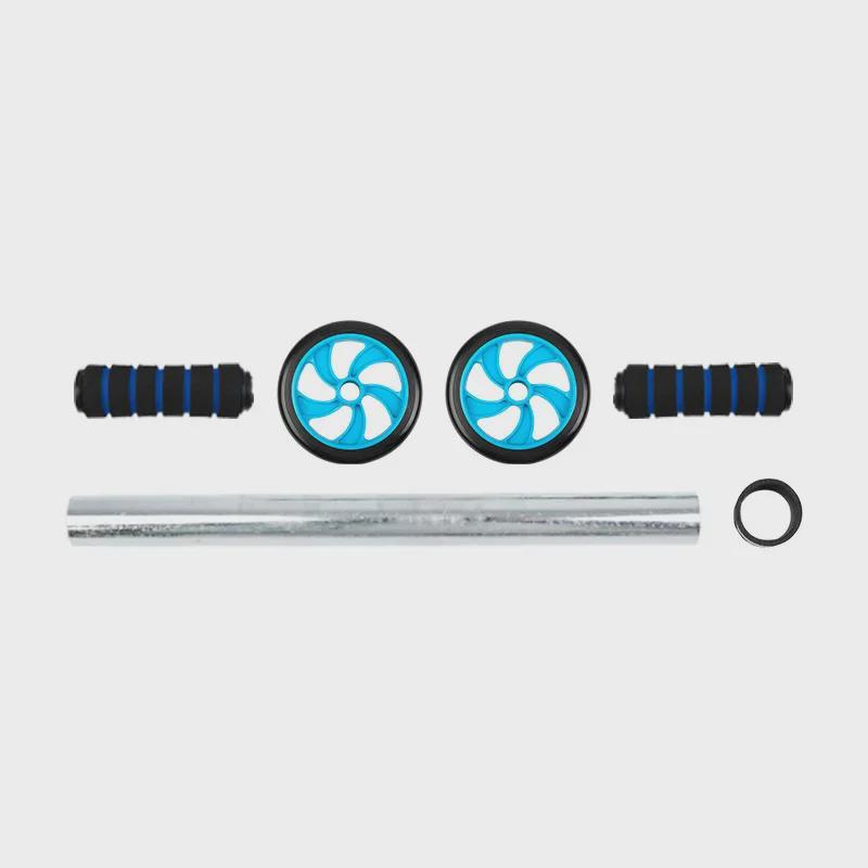 Meet the Double Wheel Abdominal Home Fitness Equipment.