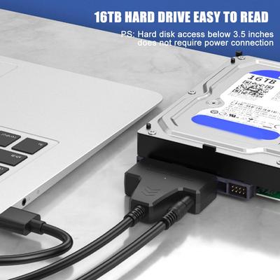 USB 3.0 SATA Cable Adapter Extension Computer Cables Connectors Support 2.5 Inches External Ssd Hdd Hard Drive USB Sata