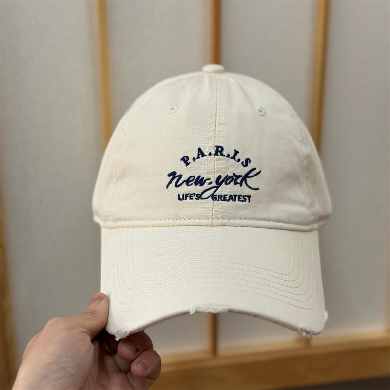 Spring And Summer Sunscreen Baseball Cap Female Face Small Casual Cap Versatile Retro Hat Sweet And Cool