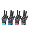 Wear-resistant Left Hand Billiards Gloves Three Finger Billiard Training Gloves  Training Equipment
