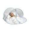 Washable Foldable Single Person Mosquito Net Zipper Closure Insect Proof for Home Bedroom Dorm Camping Travel Trips