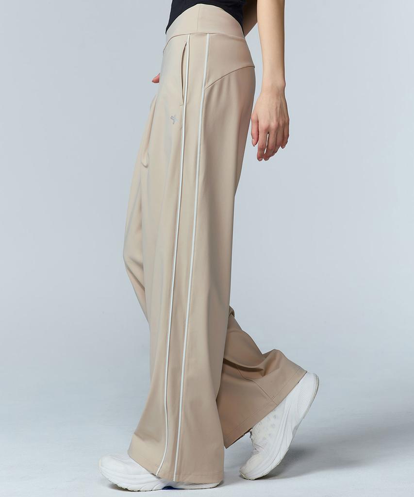 Xexymix Cooling Comfort Piping Pintuck Wide Pants Xfl2Pt1004