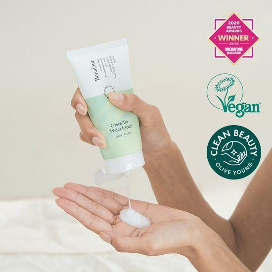 Bonajour Vegan Green Tea Water Cream 100ml