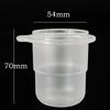 Coffee Dosing Cup Espresso Clear Plastic Sniffing Mug powder for Portafilter