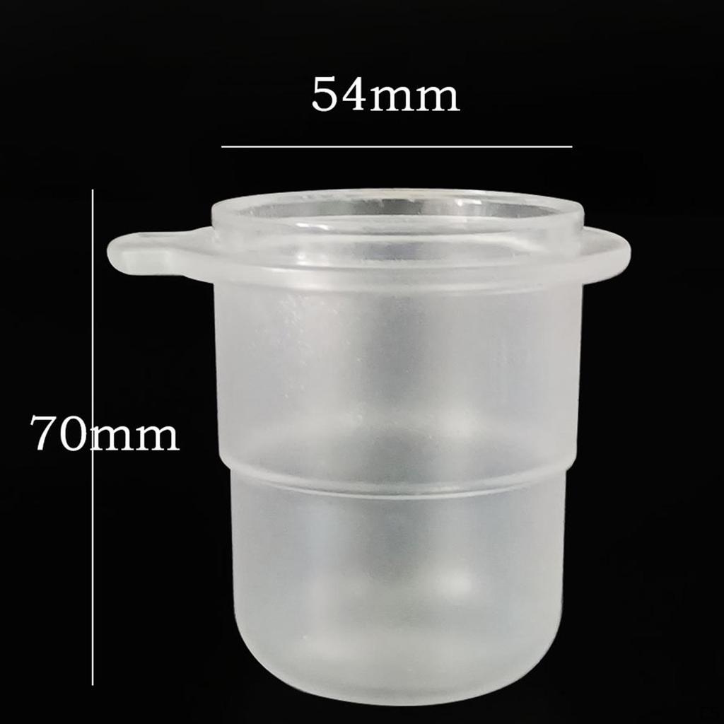 Coffee Dosing Cup Espresso Clear Plastic Sniffing Mug powder for Portafilter
