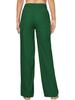 2025 High-Waisted Women's Drawstring Cotton-Linen Wide-Leg Trousers - Casual European-American Style