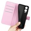 For OnePlus Nord CE4 Lite 5G/Oppo K12x 5G (China) Phone Case Litchi Texture Shockproof Leather Wallet Cover