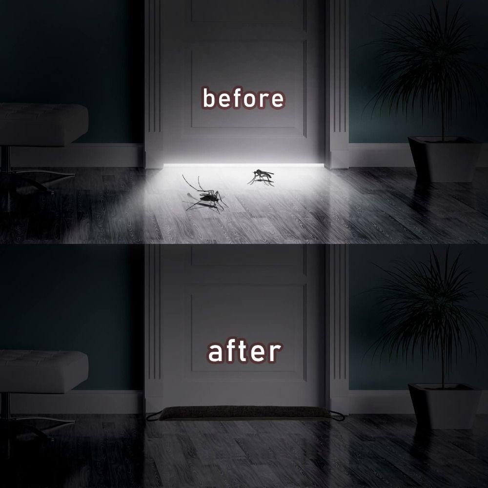 Insect-Proof Under Door Draft Stopper Noise Blocker Door Stopper Guard Holder  Home