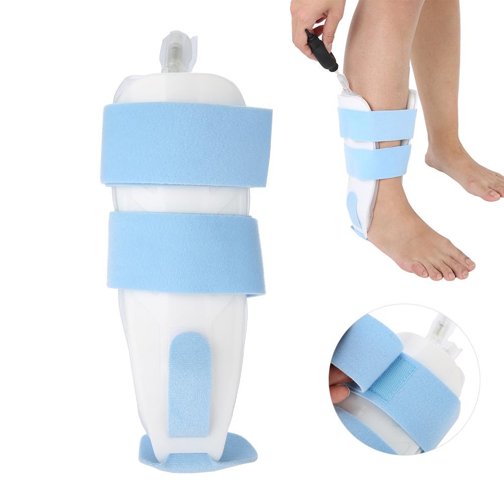 Adjustable Ankle Support Air Brace Inflatable Splint Sprain Stabilizer Guard Strap