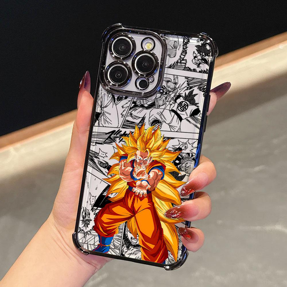 Dragons B-Ball Z Anime Soft Funda For iPhone 18 17 Pro 16 15 14 13 12 11 Pro Max Case 17 Plus 17E 16E 17Air Protection Phone Cover