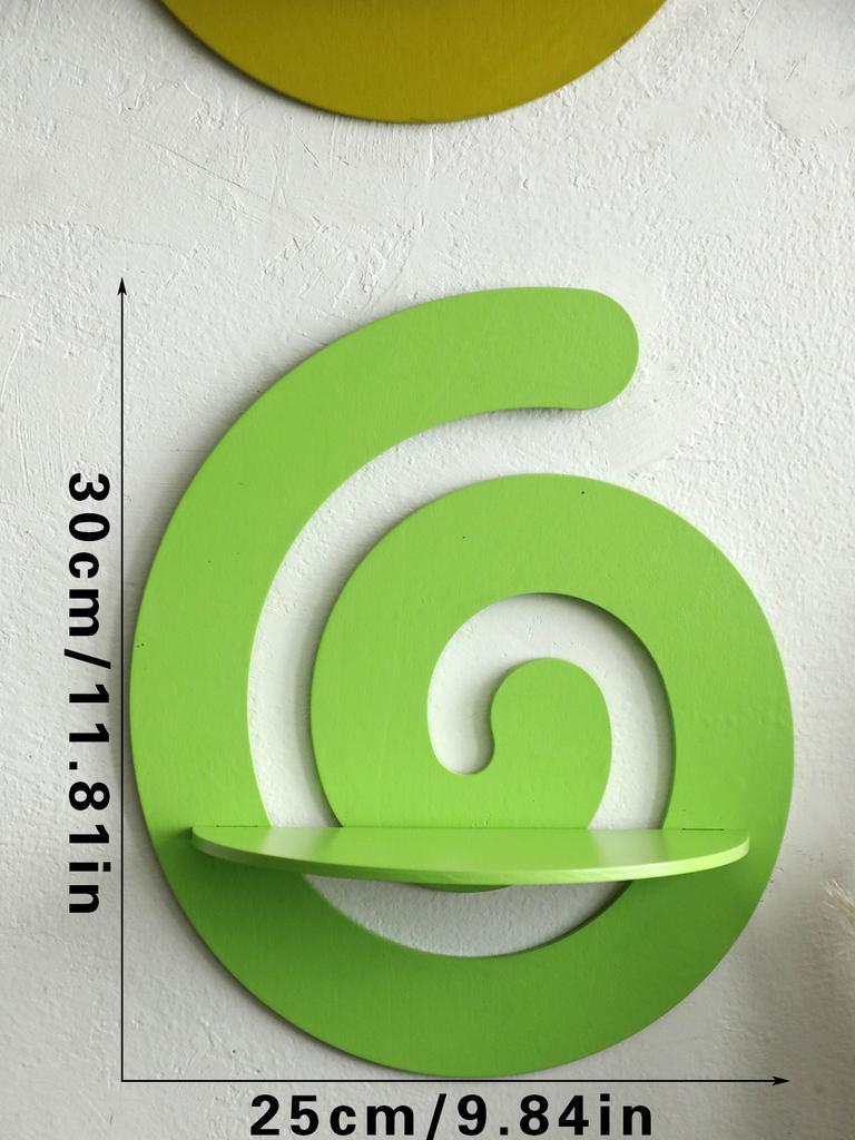 Süße Süßigkeitenform Holz Schwebendes Wandregal Display Pflanze Blumentopf Tablett Lagerregal Kunst Heimdekoration Mädchenzimmer Wanddeko