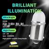 BA9S T4W 6V/12V Car COB LED Bulb - License Plate & Reading Light