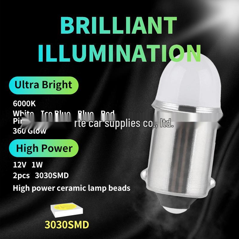 BA9S T4W 6V/12V Car COB LED Bulb - License Plate & Reading Light