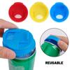 10/1Pcs Plastic Beverage Can Lids Leak-proof Drinks Protector Multi-color Air-leak Beer Sealing Cap Portable Water Bottle Covers