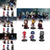Adorable Q Version Action Figures Captain America Pvc Models