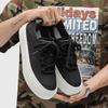 New Low-top Niche Woven Breathable Platform Men's Shoes Trendy Sports and Leisure Board Shoes X315