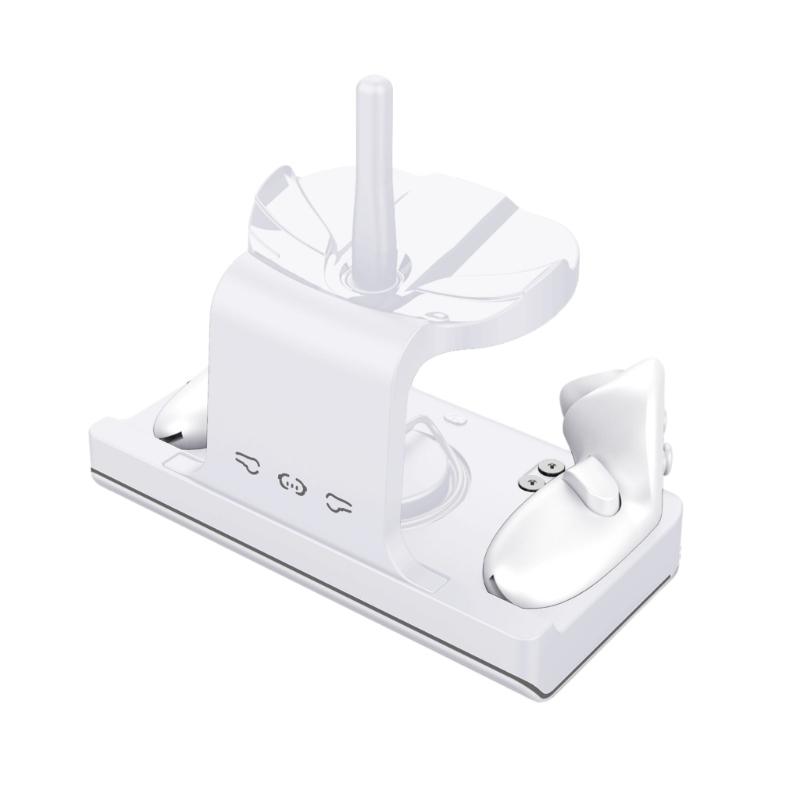 Charging Dock for 3 VR Headset Charging Stand Charging Station Headset Controllers High Speed LED Charging Stand